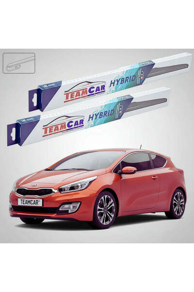 TEAMCAR Υαλοκαθαριστήρες Kia Pro Ceed II JD 2013-σήμερα |   Εμπρόσθιο Υβριδικ...