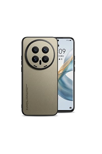 bovinox Honor Magic 8 Pro Kamera Korumalı Kılıf Deri Görünümlü Tam Koruma Vin...