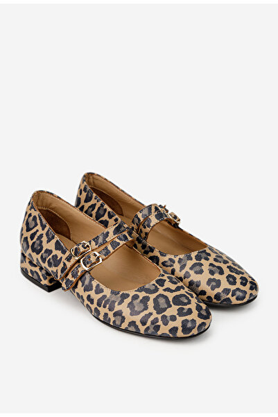 Dasha Pantofi dama NUR din piele naturala animal print