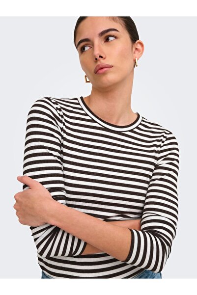 JDY ONLY İnce Çizgili Sweat 15244118