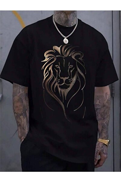 kai22 Y2K Men's T-Shirt, Loose Short Sleeve Streetwear American Style For Got...