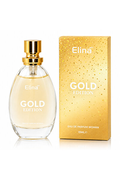 Elina Med Apă de parfum pentru femei, Parfum damă Gold Edition, EDP, 15 ml, E...