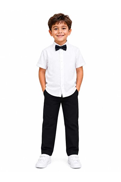 ASG Boy's 3-Piece School Outfit (Shirt-Pants-Bow Tie)