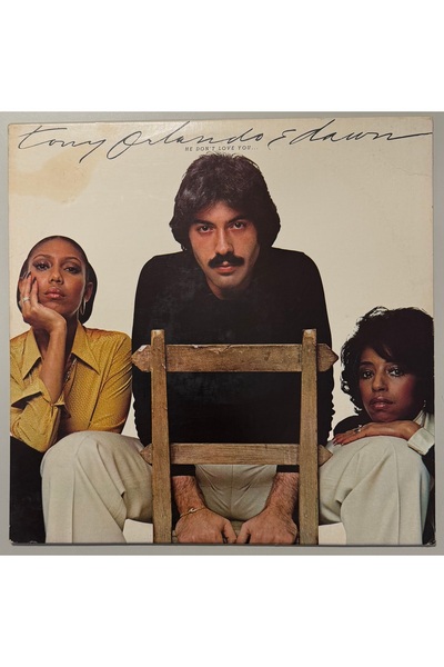 ELEKTRA RECORDS Tony Orlando & Dawn He Don'T Love You, Like I Love You Lp Rec...
