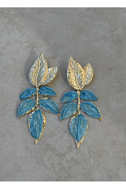 MBACOLLECTION Yaprak Küpe
