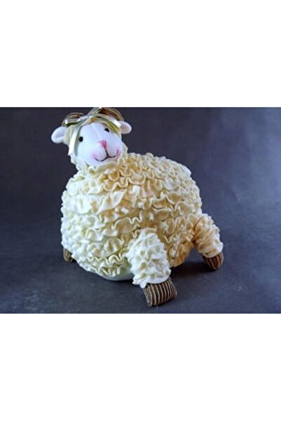 NO BRAND Miel de pluș Ecru 24x17cm DECORATIUNE ORNAMENT DE PAȘTE CADOU SĂBĂTORI