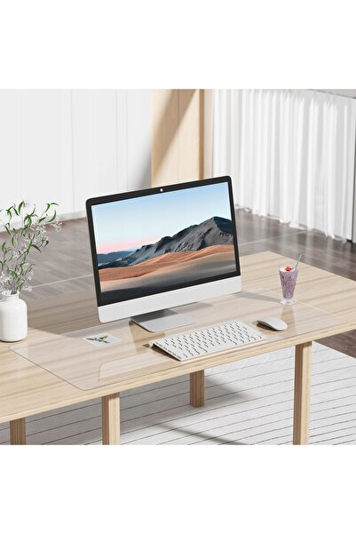 NO BRAND COVOR TRANSPARENT PENTRU BIROU 40x80 CM DIN PVC, PROTECȚIE ÎMPOTRIVA...