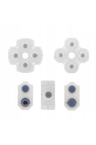 NO BRAND Kit de reparații butoane din cauciuc pentru controler PS4 JDS-050 JD...