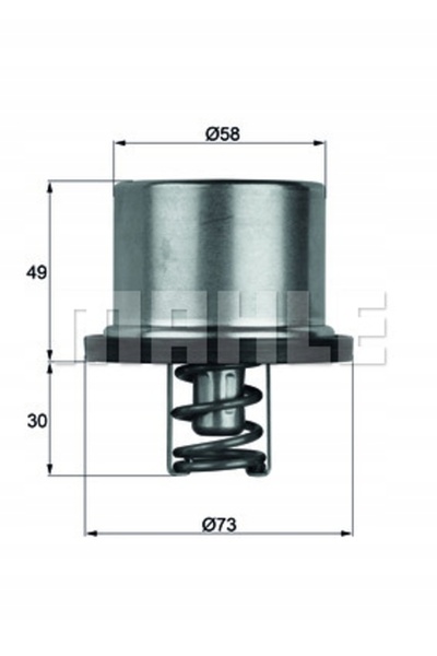 MAHLE THD 1 82 Termostat, lichid de răcire