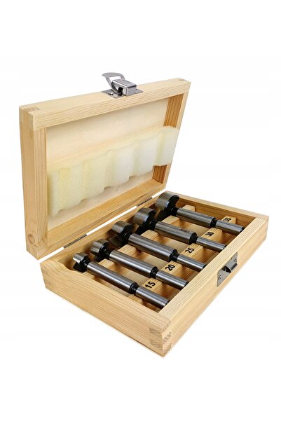NO BRAND Set de burghie pentru lemn Projahn 33001-1 Forstner 15-35 mm 5 bucăți