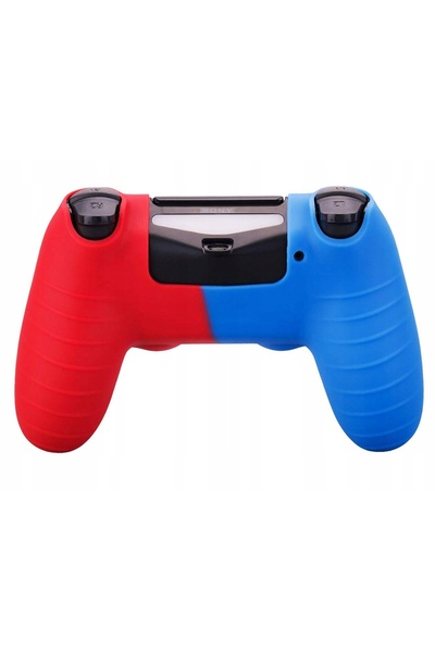 NO BRAND HUSĂ PANDAREN STUDDED pentru PS4 Albastru-Roșu