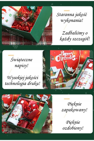 NO BRAND SET CADOU DE CRĂCIUN CANĂ ȘOSEPELE URSULEȚ LAMPĂ