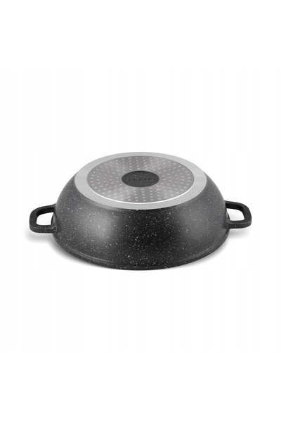 NO BRAND Oală cu placă de marmură și strat antiaderent, 3,3 L, din aluminiu, ...