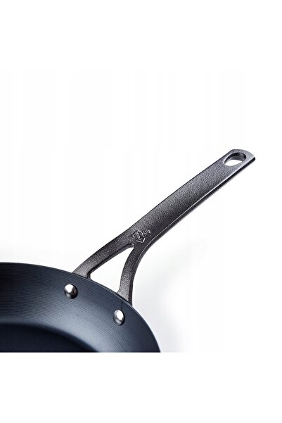 BK Tigaie Holland Black Steel 30cm din oțel carbon antiaderentă pentru inducție