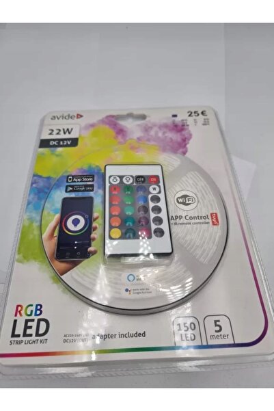 Grundig 154. Bandă LED RGB cu telecomandă 3M 90 LED-uri
