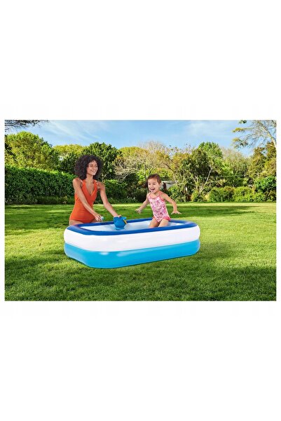 NO BRAND Piscina gonflabilă BASEN pentru copii, model Livarno, dreptunghiular...