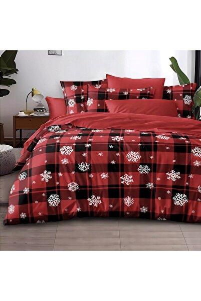NO BRAND Set de pat JadorDecor cuvertură 200cm x 220cm pernă 70x80cm 3 piese
