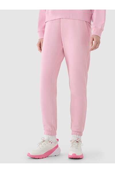 4F colecție de bază pantaloni tricotați din molton 4FWMM00TTROF1138