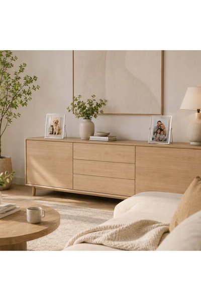 NO BRAND Ramă foto 15x20, sticlă albă, decorațiune cameră, cadou