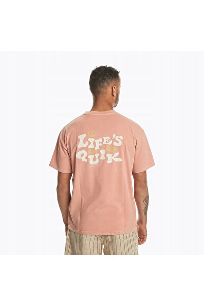 Quiksilver Tricou bărbătesc Lifes Quik canyon clay M