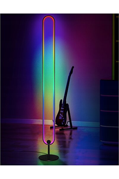 NO BRAND Lampă de podea LED RGB de 105cm, cu ritm muzical, pentru petreceri ș...