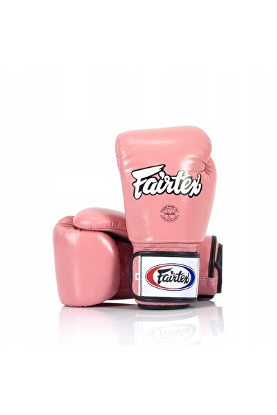 Fairtex Mănuși de box din piele naturală BGV1 Roz 8oz