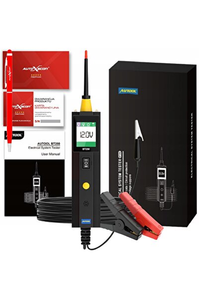 NO BRAND MULTIMETRU OSCILOSCOPIU AUTOOL BT250 CIRCUIT DIGITAL M3016
