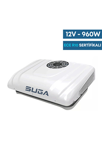 SUGA Karavan Kliması 12V Uyku - Park Tavan Kliması 960W 9000BTU