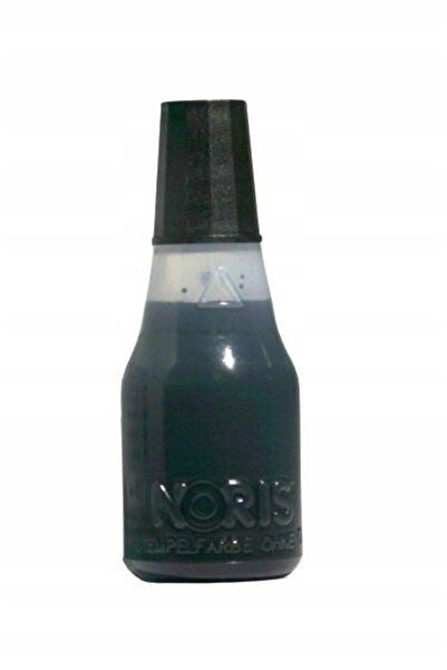 NO BRAND Cerneală pentru ștampile de cauciuc, neagră, 25 ml, Noris 110S, x 5 ...