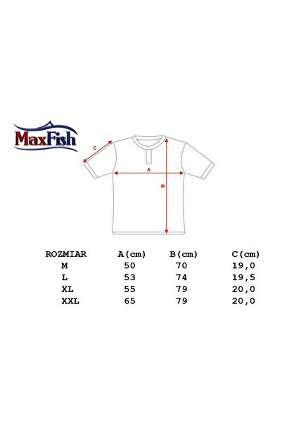 NO BRAND TRICOU STILAT CU PEȘTE - PEȘTE ALB-XXL