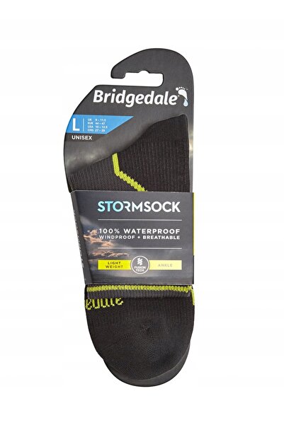 NO BRAND Șosete impermeabile Bridgedale StormSock Lt Boot - gri/lime 48