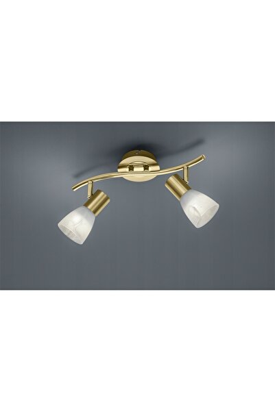 NO BRAND Spot încastrat tavan LEVISTO auriu 2xE14 40W trio dimabil IP20