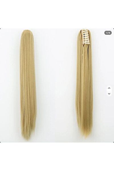 hair Set 2 x Coada de Par cu Cleste 70cm - Blond Deschis #22