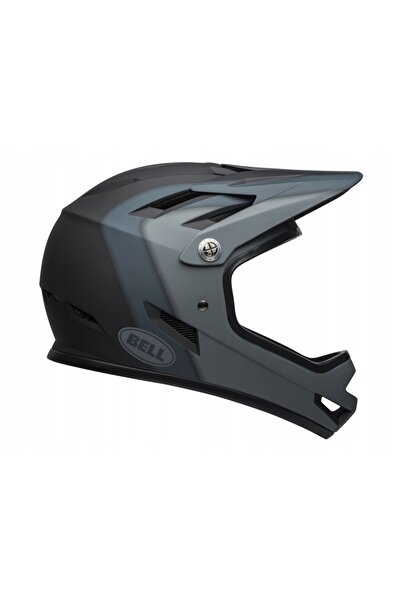 NO BRAND CĂȘTĂ DE BICICLETA BELL SANCTION FULL FACE S 52-54 CM NEGRU MAT