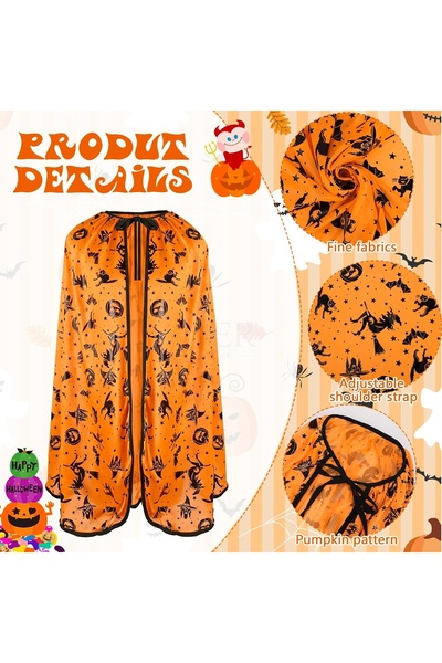 NO BRAND DYNIA COSTUM BĂIEȚE Vrăjitor FETE Pelerină Pălărie Costum