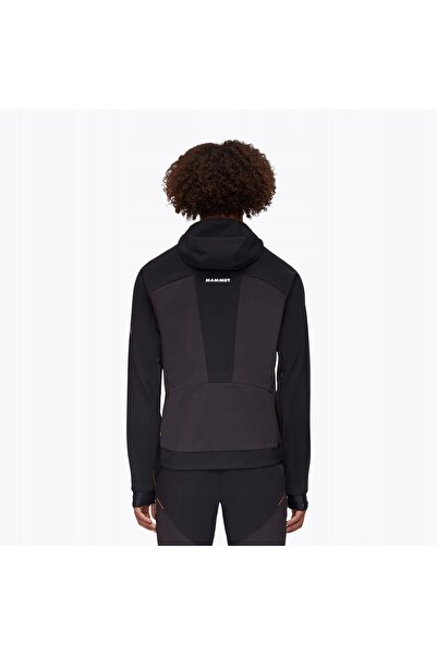 Mammut Jachetă softshell Aenergy SO Hybrid cu glugă - negru/portocaliu S