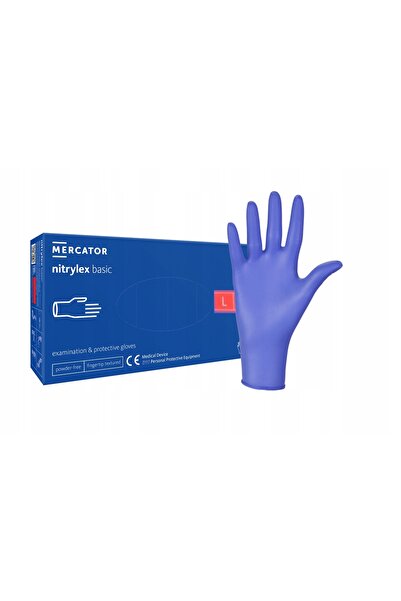 Mercator Medical Mănuși de unică folosință din nitril Nitrylex Basic PF, mări...