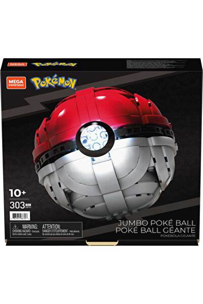 mattel MEGA CONSTRUX BLOCKS 303el POKEMON JUMBO POKE BALL