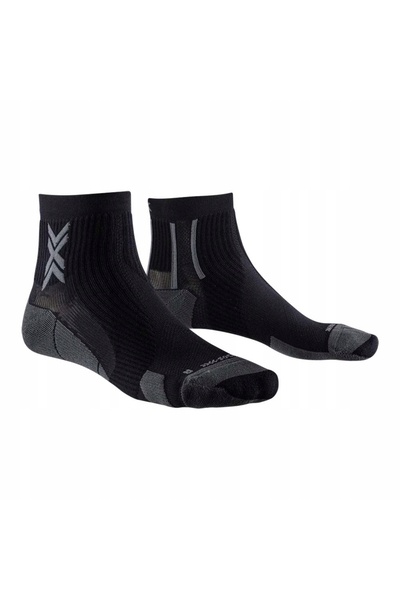X Socks Șosete de alergare X-Socks Run Perform Ankle - negru/gri cărbune 45-47