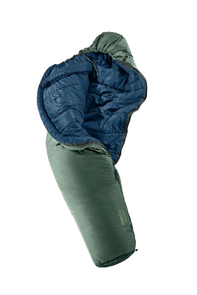 NO BRAND Sac de dormit sintetic Deuter Orbit EL -5 (200 cm) - verde ink/pensu...
