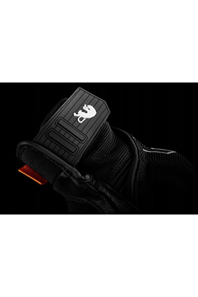 NO BRAND Mănuși moto FURYGAN JET NEON D3O negru/alb mărime M