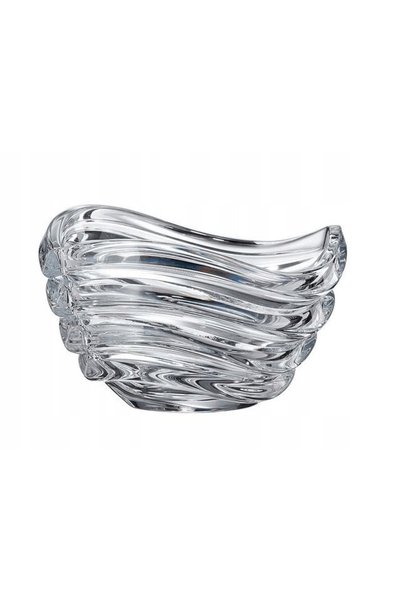 NO BRAND Salaterka cristal Bohemia Wave 22cm