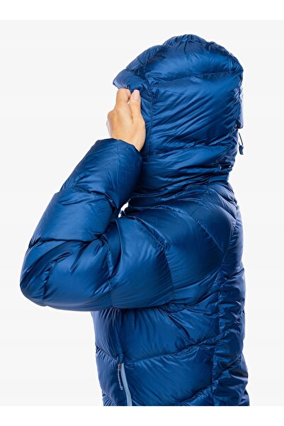 Patagonia Geacă de puf cu glugă Fitz Roy Down Hoody pentru femei - albastru C...