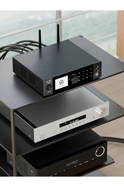ARYLIC Amplificator de rețea stereo multiroom 2x100W cu WiFi, Bluetooth și Ai...