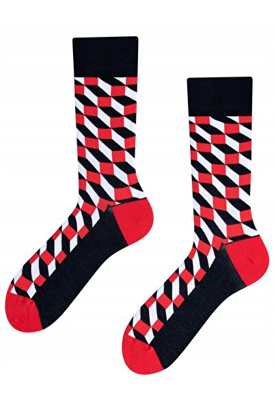 NO BRAND Șosete Todo Socks cu design nebunesc, set 4 perechi, 35-38
