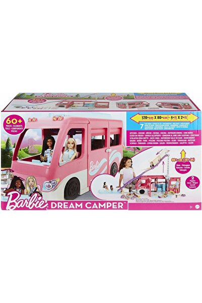 Barbie LALKA CAMPING DE VISE VEHICUL MARE CU ACCESORII