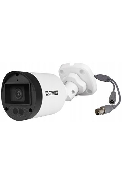 BCS TUBOWA CAMERA ANALOGICĂ AHD HD-CVI IR EXTERN 40M 5 MPX MICROFON ALB