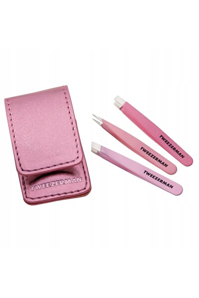 NO BRAND Set de 3 pensete Tweezerman Micro Mini