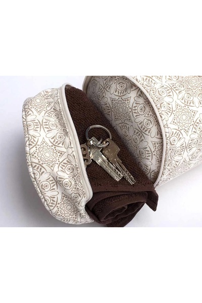 NO BRAND Geantă sport din bumbac pentru saltea de yoga Bodhi Asana Bag 60 cm