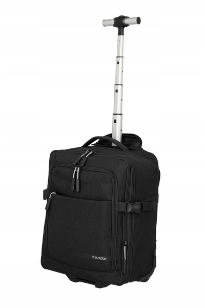 NO BRAND Rucsac de călătorie cu roți Travelite Kick Off Negru